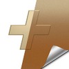 VViViD Auto Emblem Vinyl Wrap, Gold Metallic Gloss, Compatible with