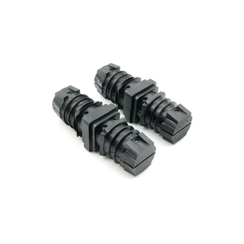 Design61 2 x 2-Way Connector Pipe Connector for Square Tubes