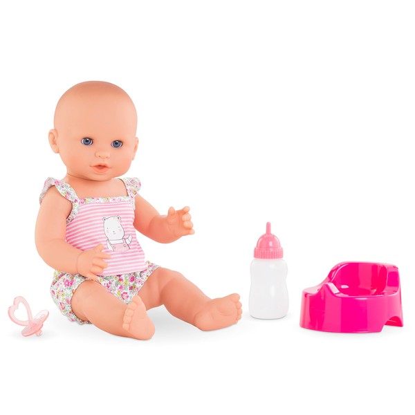 Corolle Drink and Wet Bath Baby Emma - 14” Girl