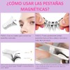 Pestañas Magnéticas Reutilizables 2 Pares, Kit con Aplicador, Sin Pegamento,