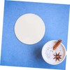 Operitacx 10pcs Sublimation Round Mats for Crafts Heat Transfer Blank