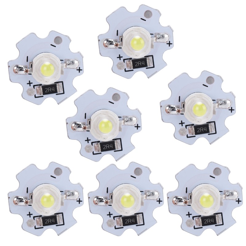 25Pcs 5V LED Chips 200LM 3W High Power LED Lamp