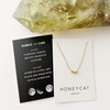 Honeycat Belle Chain Necklace | Minimalist, Delicate Jewelry (Gold)
