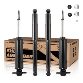 KUIPERAUTO Front and Rear Shock Absorbers Struts Assembly Compatible for 1999-2003 Dodge Durango, 1997-2004 Dodge Dakot RWD, Replacement 37137 344378 4Pcs