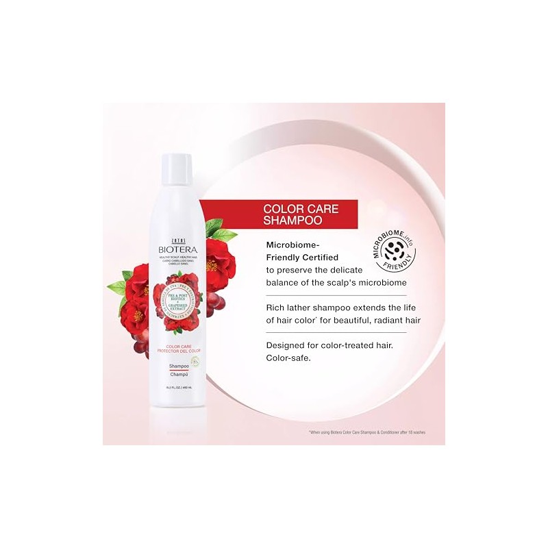 Biotera Color Care Extending Shampoo | Protect Color-Treated Hair |