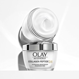 Olay Regenerist Collagen Peptide 24+ Hydrating Moisturizer, 1.7 Ounce (2 Count)