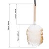 Lambswool Duster Solid Wooden Handle Lamb Wool Duster Feather Dusters