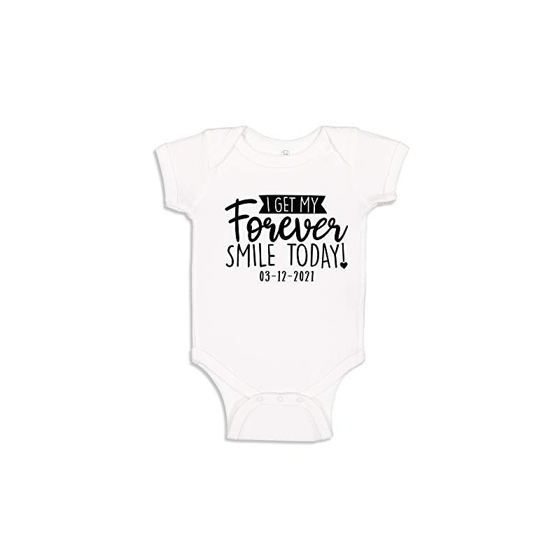 I Get My Forever Smile Today Baby Bodysuit One Piece