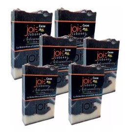 Be Joie Jabón De Cacao Artesanal Natural Y Vegano Pack (6)