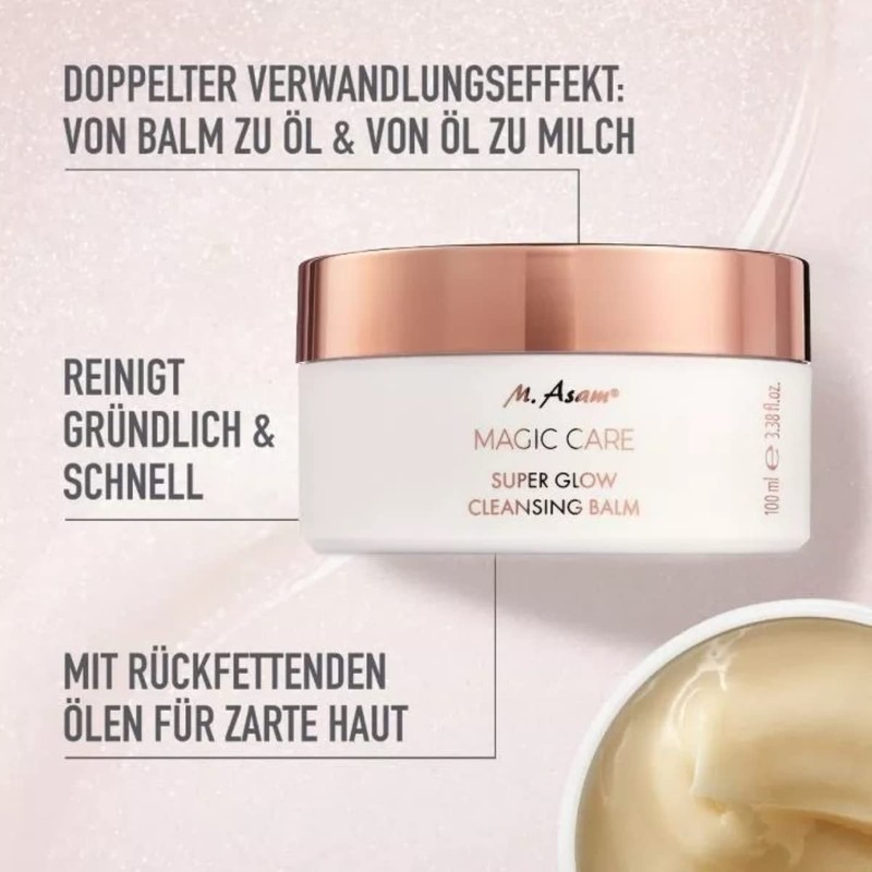 M. Asam Magic Care Super Glow Cleansing Balm (100 ml)