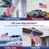 PHITRIC Flag Pole Kit, Tangle Free Spinning Stainless Steel Rustproof