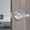 MARIE Commercial Door Handle for Bathroom Privacy,Vacant Occupied & Commercial