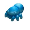 Jumbo Flexi Spider Figurine ‚Äì 3D Printed Poseable Desk Toy:_Silk