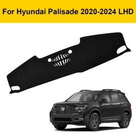 Unbranded For 2020-24 Hyundai Palisade Dashboard Cover Anti-Glare Dash Mat Pad Accessories