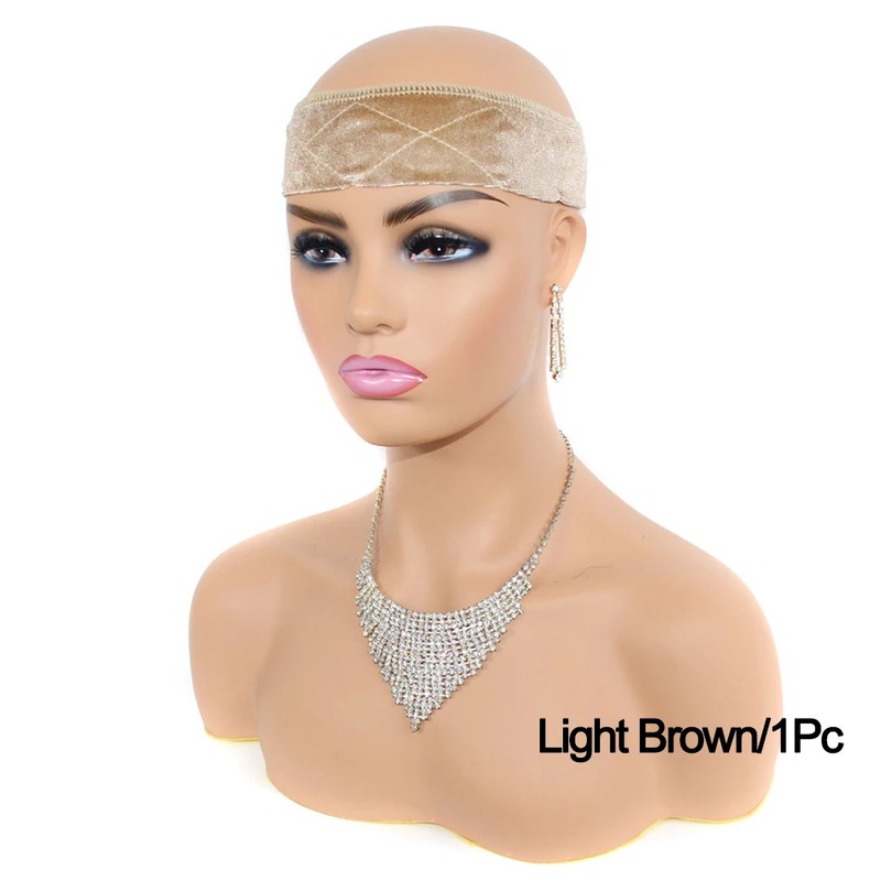 Velvet Wig Grip Headband for Secure Wig Wear – Adjustable