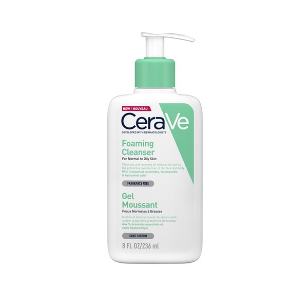 CeraVe Facial Foaming Cleanser For Face & Body, 236ml