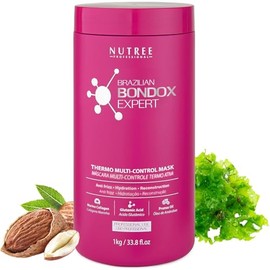 Amazonliss MASCARILLA PARA CABELLOS DAÑADOS TRATAMIENTO BONDOX BRASILENO 33.8 oz Máscara Activada Térmica para Cabello Frizzy Seco | Sin formaldehído 
