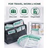 50 x Pill Pouch/Pill Bag with Slider Zip Closure –