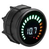 2in Car Voltmeter with LED Digital Display Vacuum Pressure Gauge