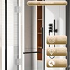 Alise Heavy Duty 180 Degree Glass Door Cabinet Display Cabinet