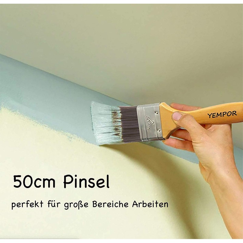 YEMPOR ® Paint Brush Set, Paint Brush 3-STK 25-38-50 mm