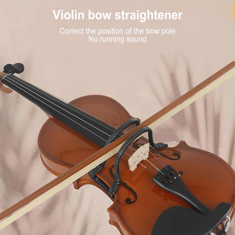 Violin Bow Straightener, Resin Collimator with Adjustable Function, Portable and