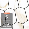 Vamos Tile Long Hexagon Peel and Stick Backsplash Tile -