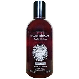 Perlier: "1783 Caribbean Vanilla" Foam Bath, Original Vanilla Scent 16.9 Fluid Ounces (500mL) Bottle [ Italian Import ]