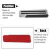 A ABSOPRO Foot Pedal Cover Non-Slip No Drill Metal Silver