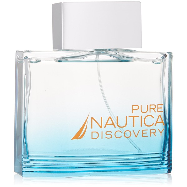 Pure Discovery Eau De Toilette Spray Men by Nautica, 3.4 Ounce