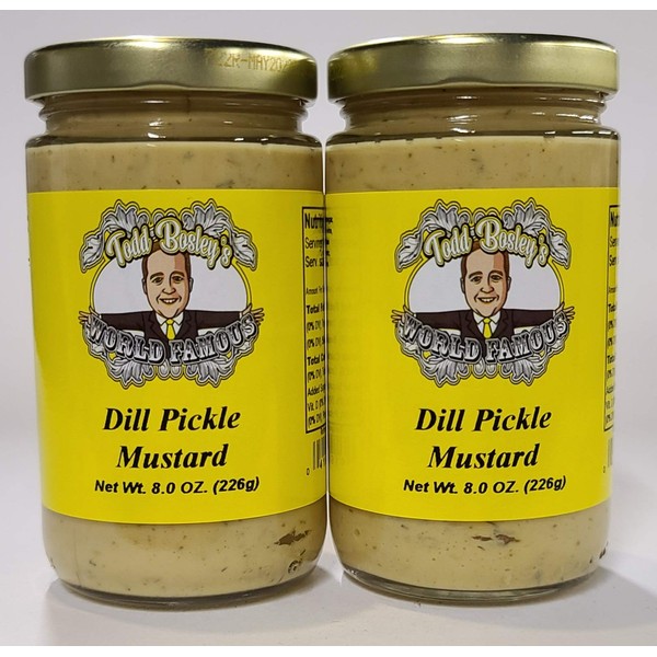 Todd Bosley's World Famous Dill Pickle Mustard (2 Pack)