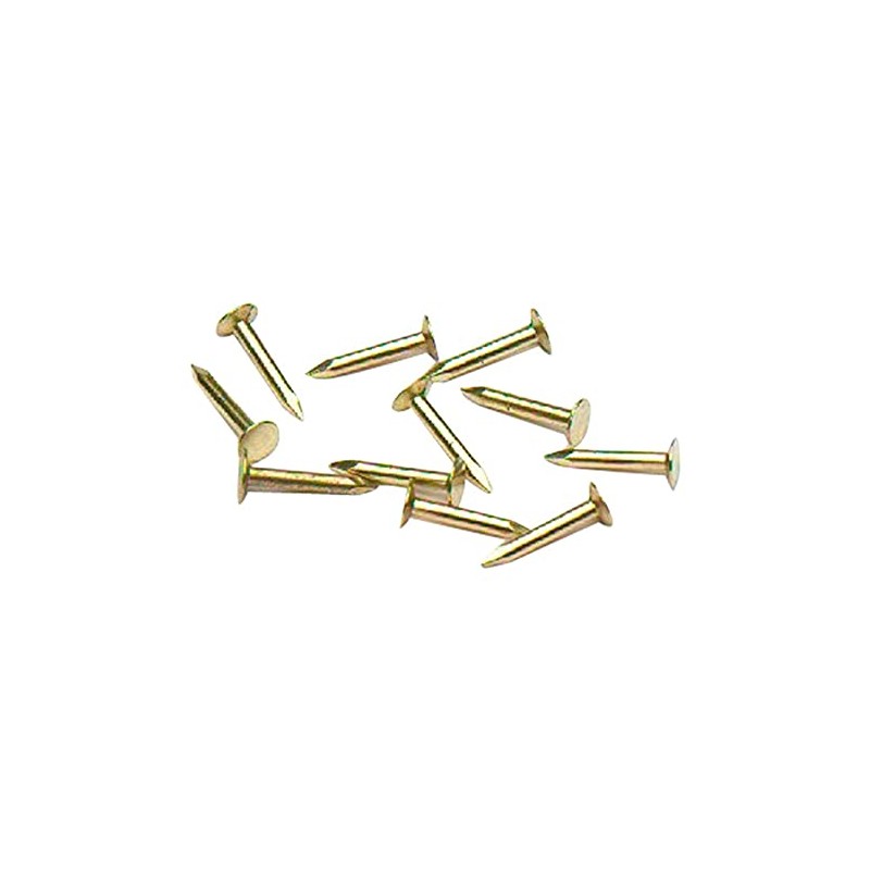 Merriway BH03485 (100 Pcs) Pins for Mini Hinges etc, Brass