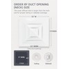 Air Vent Cover HVAC 9 x 9 Inch Neck Size