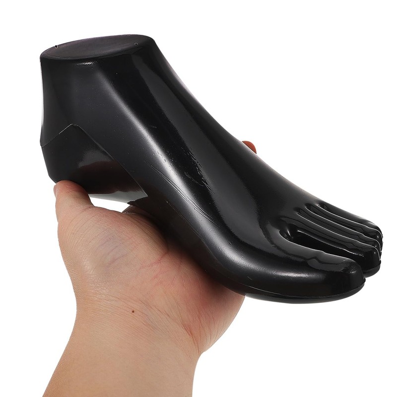 GLEAVI 2 Pairs Plastic Foot Models: Inserts Sock Display Holder