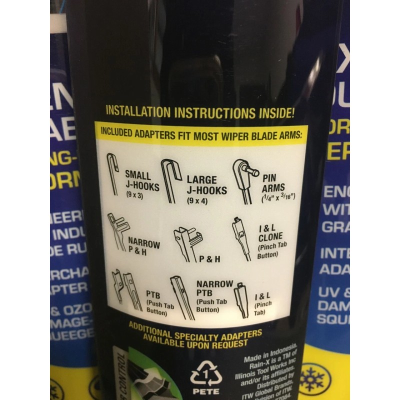 RAIN-X 26" LONGITUDE PROFESSIONAL SERIES WIPER BLADES (Pack of 5)