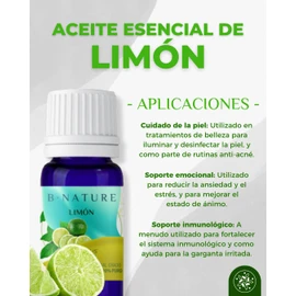 BNATURE Aceite Esencial de Pimienta Negra 100% Puro – Aromaterapia, Masajes Musculares, Energizante Natural – Frasco Ámbar con Gotero – 30 ml