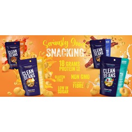 NUTRAPHASE CLEAN BEANS SWEET MESQUITE BBQ 6 X 85g