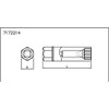 Sonic 7172216 Clip Socket and Spark Plug, 3/8, 16 mm