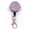 ALL in ONE Rhinestone Lanyard Bling Crystal Badge Reel +