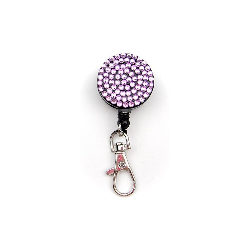 ALL in ONE Rhinestone Lanyard Bling Crystal Badge Reel +