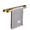 Leyden Brass Towel Bar,Antique Towel Rack Holder Bath 11.81 Inch