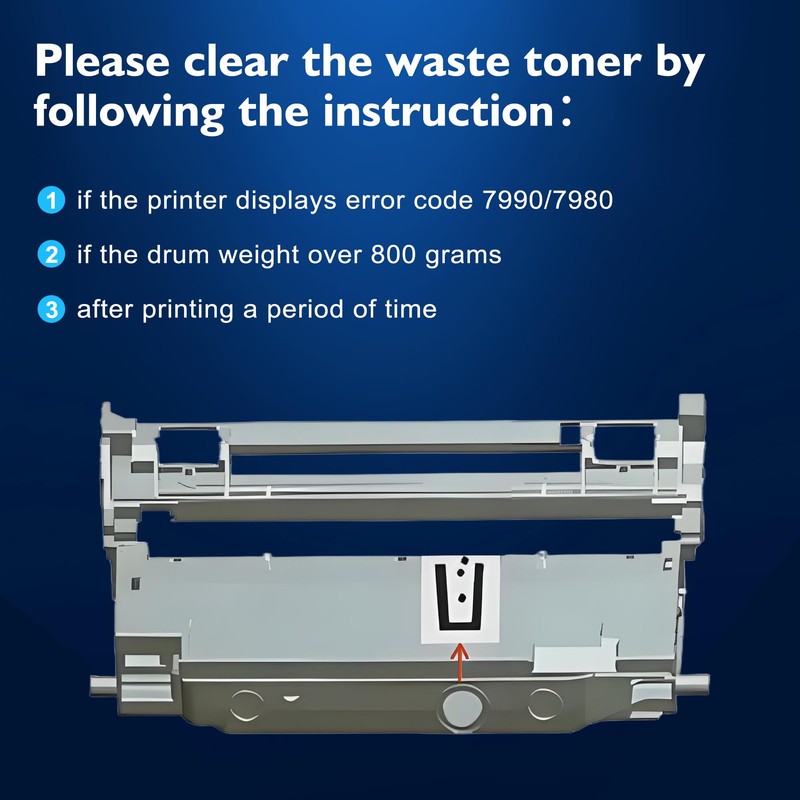 Meagiis Compatible DK1150 Drum Replacement for Kyocera DK-1150 DK1150 Drum