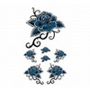 Festival Makeup R224 Blue Rose Tiger Backpack (X in)