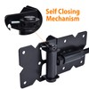 Self Closing Gate Hardware Hinges Heavy Duty for Wooden/Vinyl/PVC Fences,90