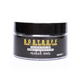 Emily Victoria Body Buff Sugar & Shea Butter Body Scrub - Orchid Noir Woody & Floral Scent 200g