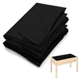 JDNOL 2PCS 160cm x 290cm Large Planter Liners for Wooden Planter, Black