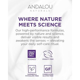 Andalou Naturals Blossom  Leaf Toning Refresher Equilibra los niveles de pH hidrata y alivia la piel seca irritada. Contiene aloe vera geranio y hoja 