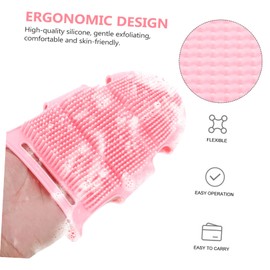 WOONEKY Body Brush Massager Bath Products Massage Gloves Exfoliating Bath Brush for Gentle Skin Care