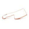 The Butchers Meat Cleaver Knife Copper Cookie Cutter