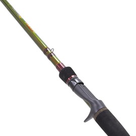 Duckett Fishing Zeus Casting Rod, 7'0" Medium Heavy Fast, White/Holographic